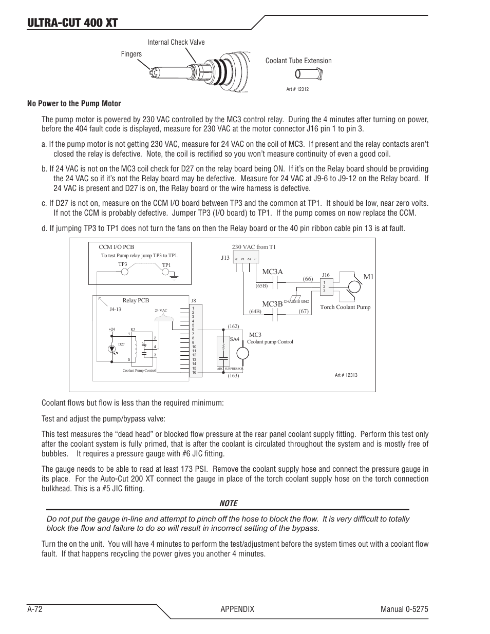 Ultra-cut 400 xt, Mc3a mc3b m1 | Tweco 400 XT Ultra-Cut Plasma Cutting System User Manual | Page 180 / 188