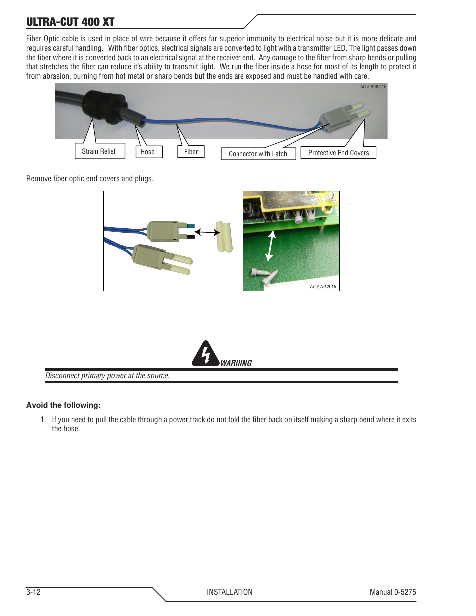 Ultra-cut 400 xt | Tweco 400 XT Ultra-Cut Plasma Cutting System User Manual | Page 34 / 188