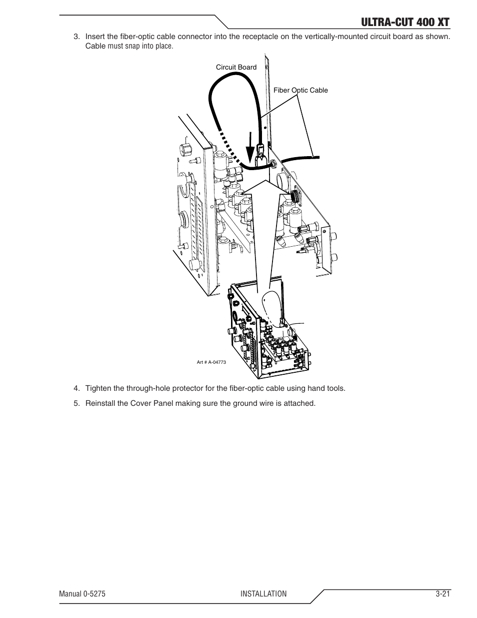 Ultra-cut 400 xt | Tweco 400 XT Ultra-Cut Plasma Cutting System User Manual | Page 43 / 188