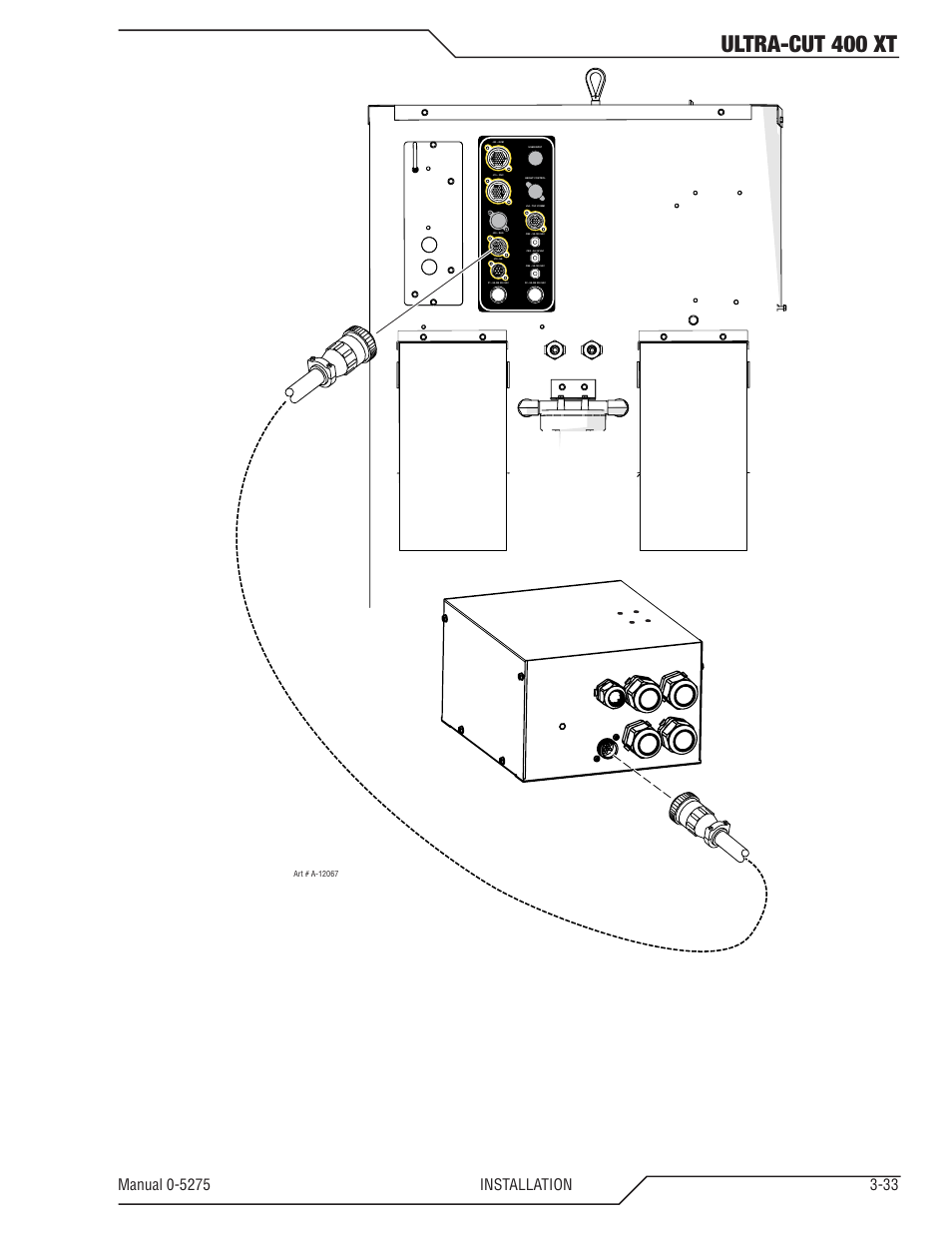 Ultra-cut 400 xt | Tweco 400 XT Ultra-Cut Plasma Cutting System User Manual | Page 55 / 188