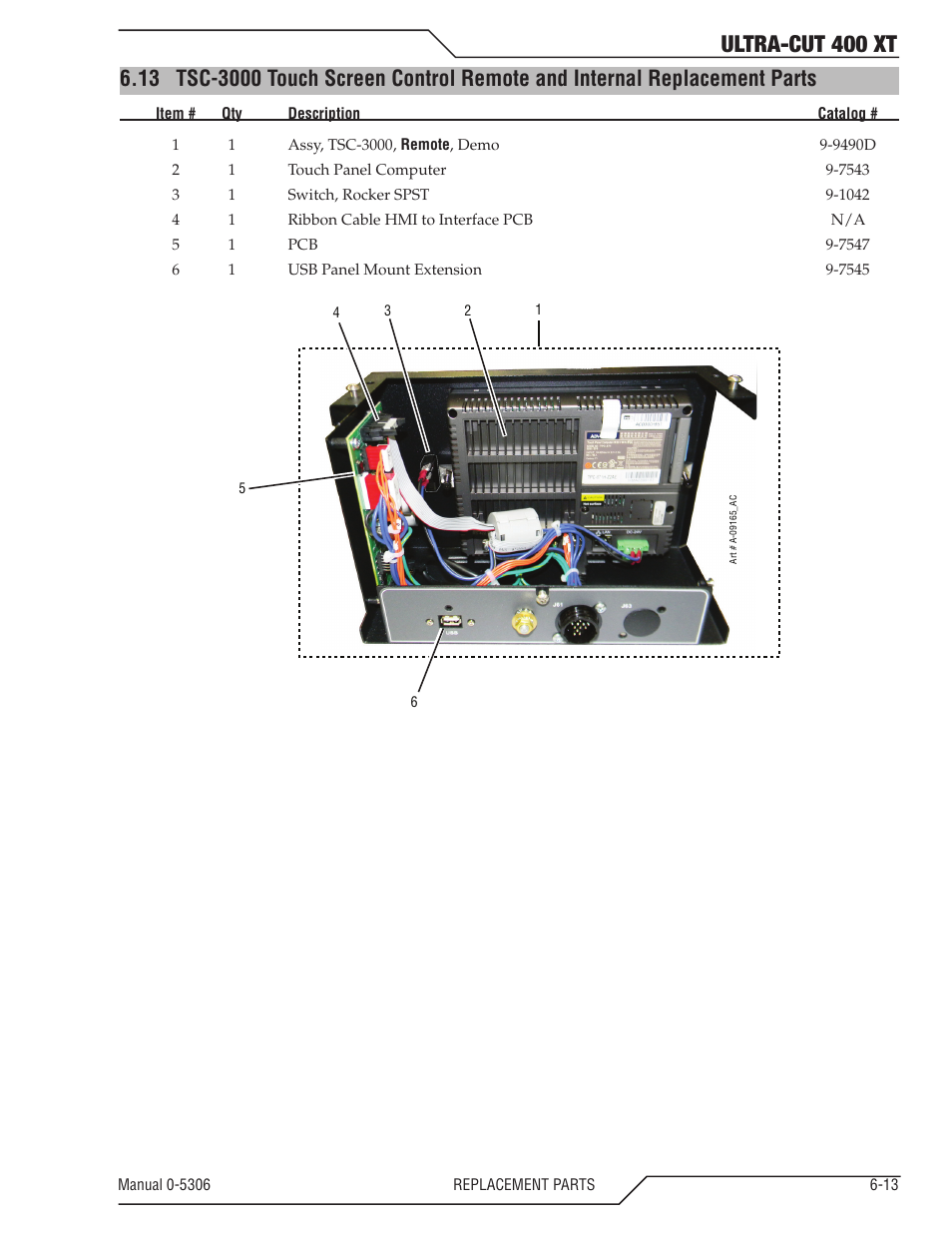 Ultra-cut 400 xt | Tweco 400 XT Ultra-Cut Plasma Cutting System With Automated Gas Control User Manual | Page 115 / 206