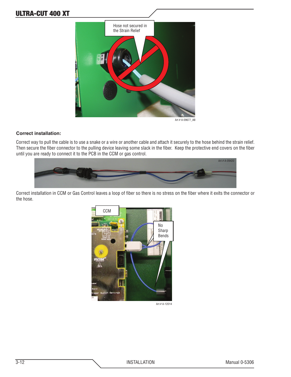 Ultra-cut 400 xt | Tweco 400 XT Ultra-Cut Plasma Cutting System With Automated Gas Control User Manual | Page 34 / 206