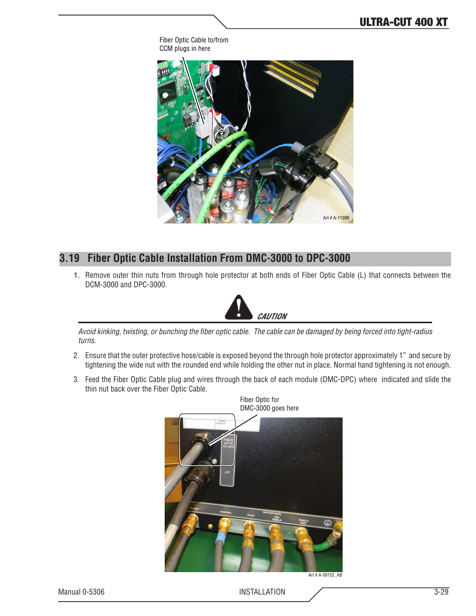 Ultra-cut 400 xt | Tweco 400 XT Ultra-Cut Plasma Cutting System With Automated Gas Control User Manual | Page 51 / 206