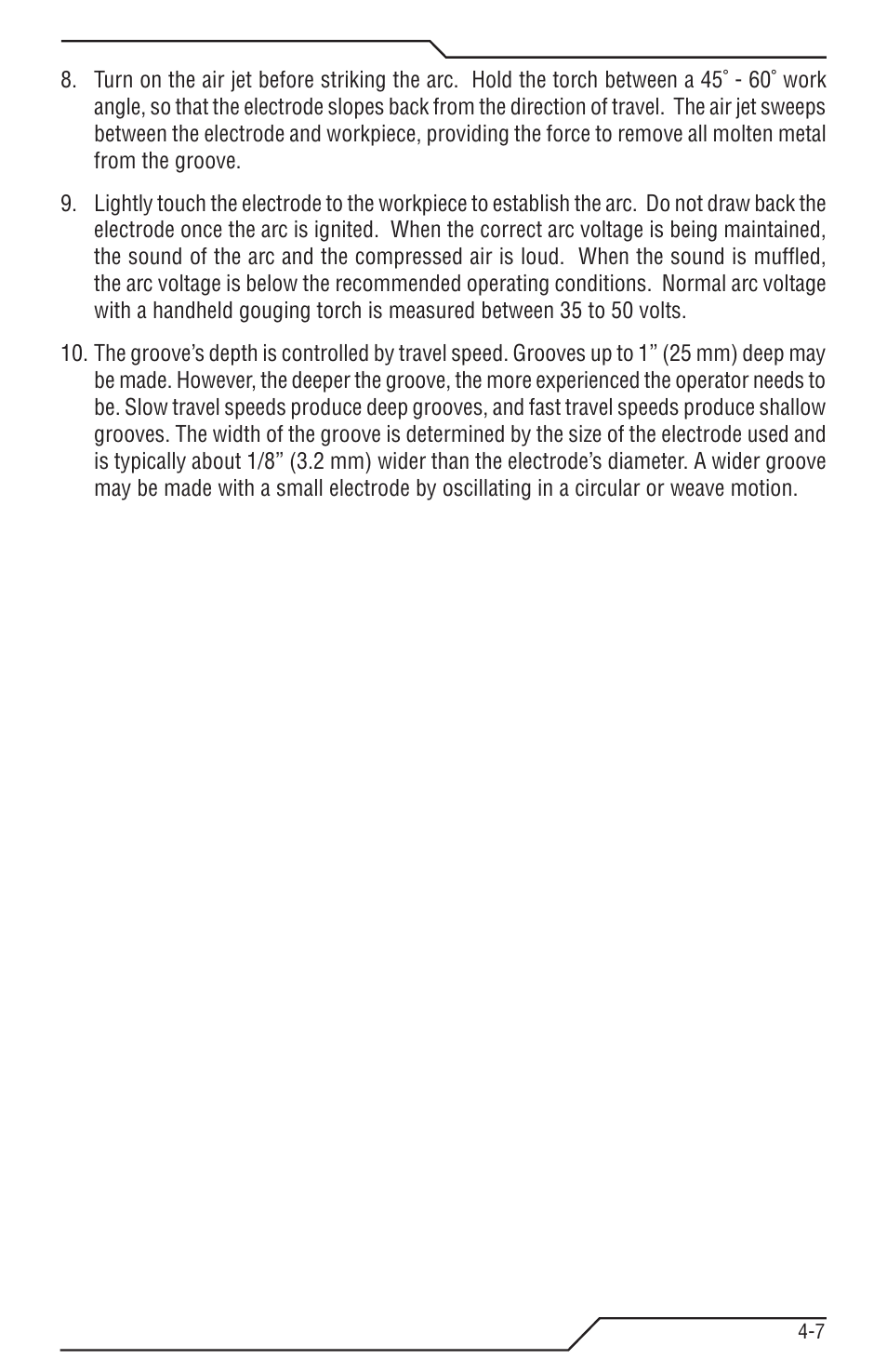 Tweco K4000 User Manual | Page 23 / 32