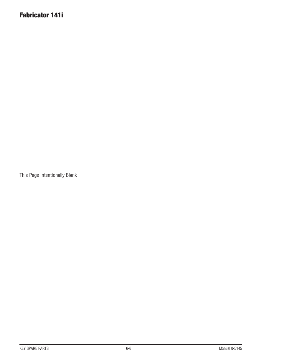 Fabricator 141i | Tweco 141i Fabricator User Manual | Page 96 / 104