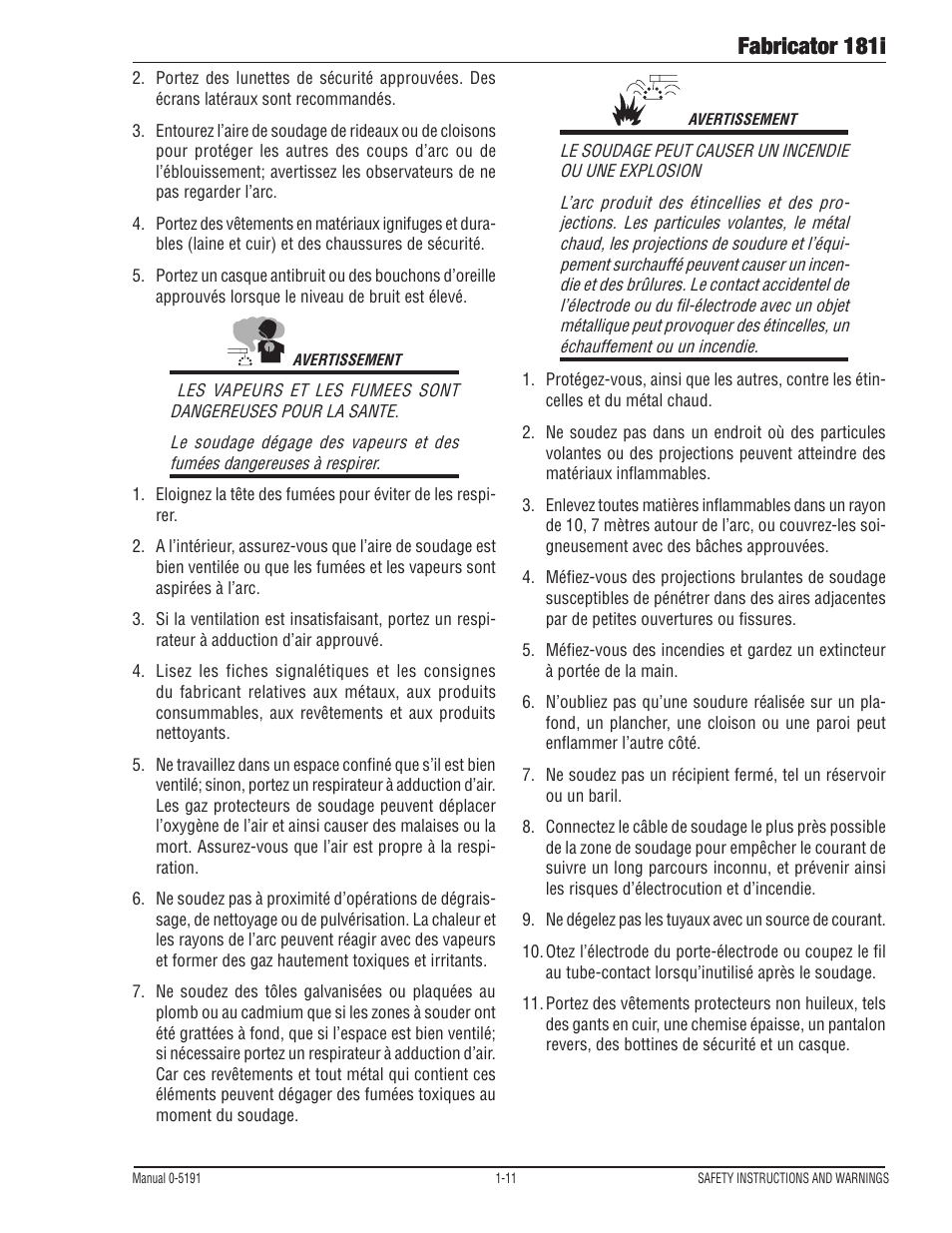 Fabricator 181i | Tweco 181i Fabricator User Manual | Page 17 / 96