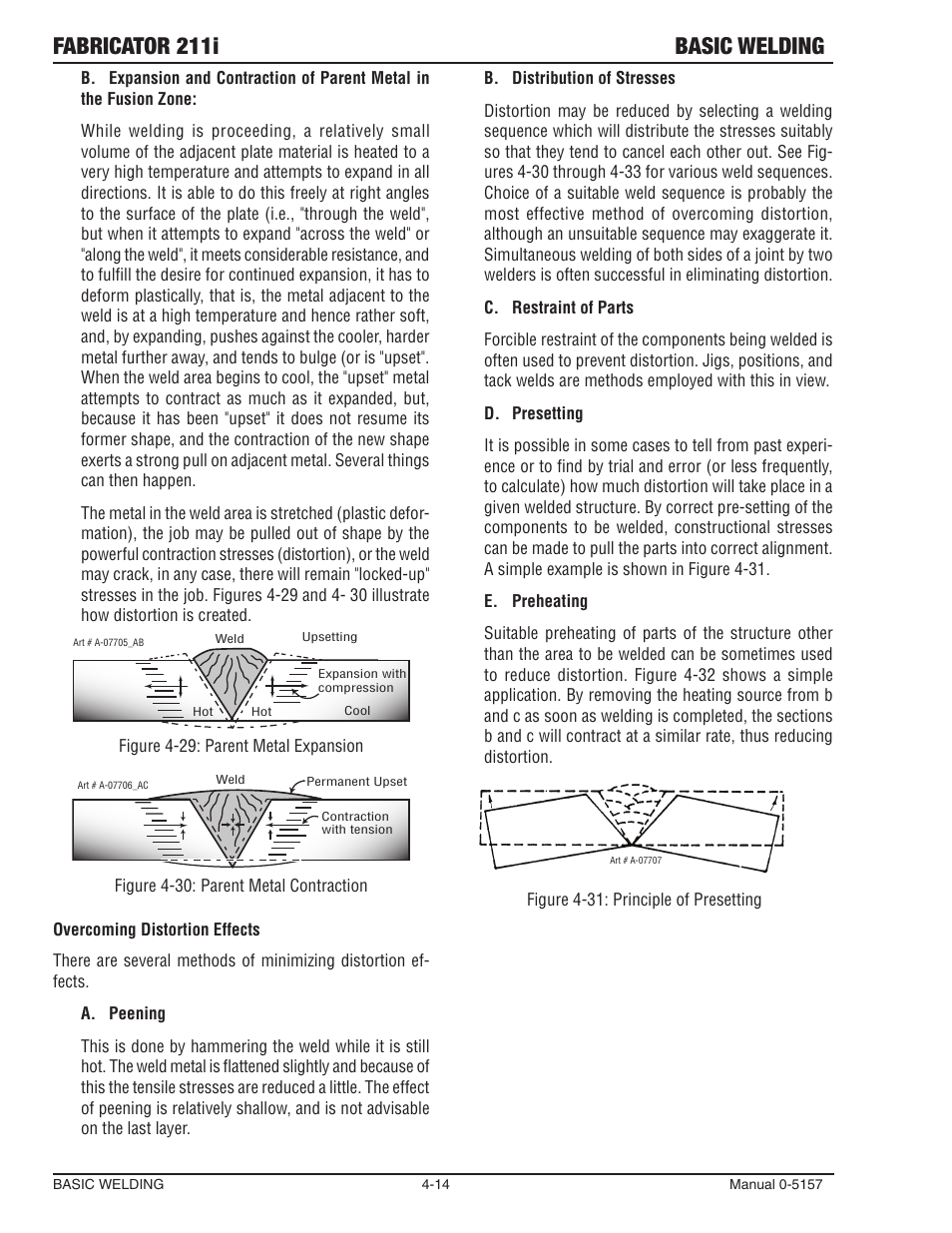 Fabricator 211i basic welding | Tweco 211i Fabricator User Manual | Page 74 / 96