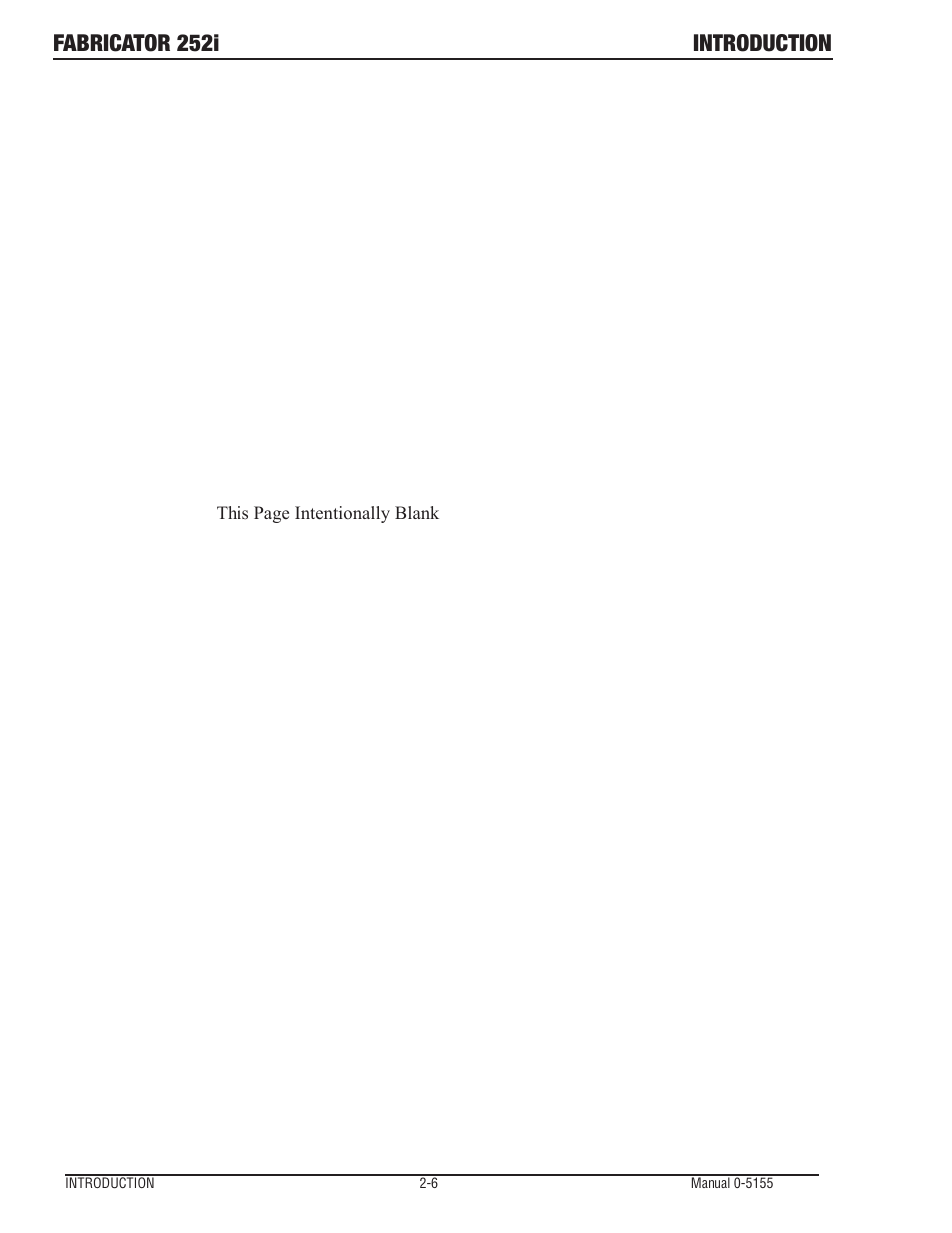 Fabricator 252i introduction | Tweco 252i Fabricator User Manual | Page 30 / 100