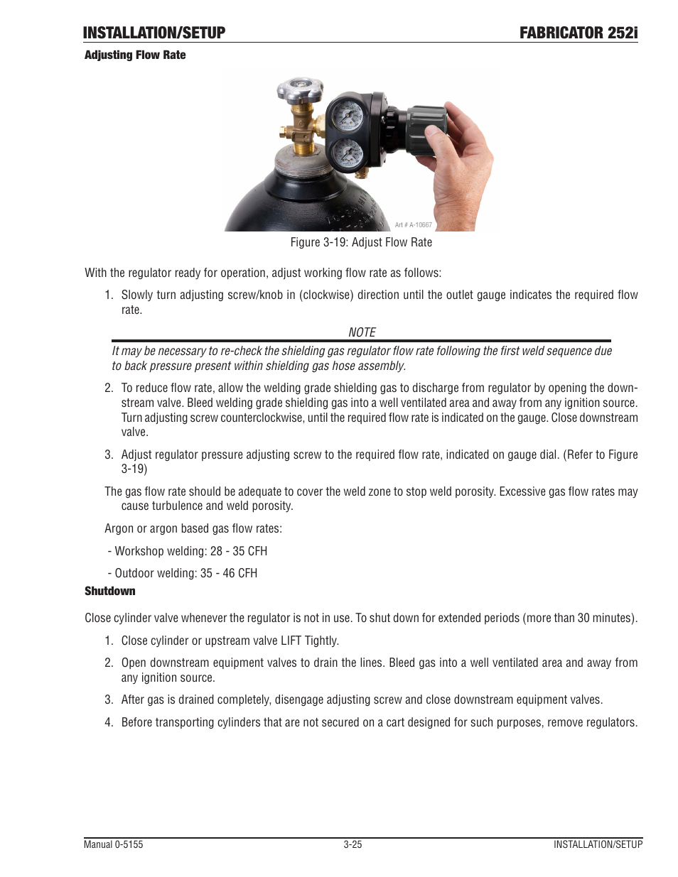 Installation/setup fabricator 252i | Tweco 252i Fabricator User Manual | Page 55 / 100