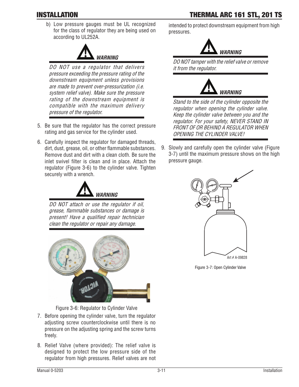 Tweco 201 ts Thermal Arc User Manual | Page 29 / 58