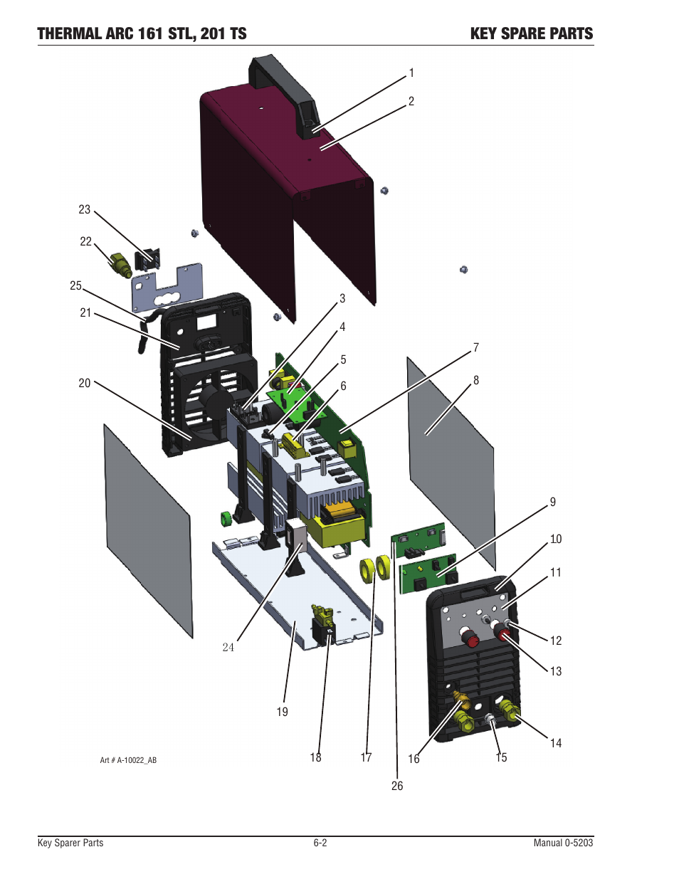 Tweco 201 ts Thermal Arc User Manual | Page 50 / 58