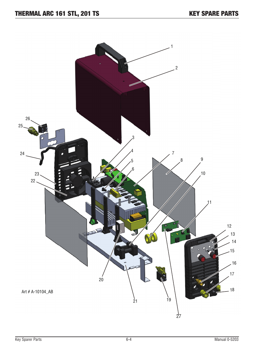 Tweco 201 ts Thermal Arc User Manual | Page 52 / 58