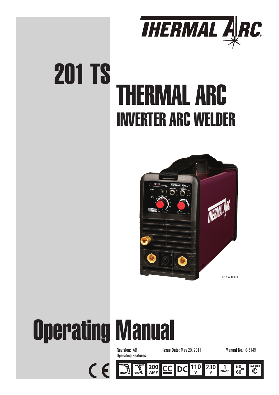 Tweco 201 ts Thermal Arc User Manual | 48 pages