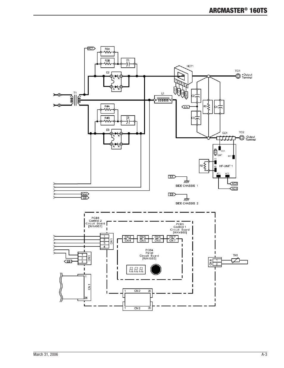Arcmaster, 160ts | Tweco 160 TS Arcmaster User Manual | Page 51 / 60