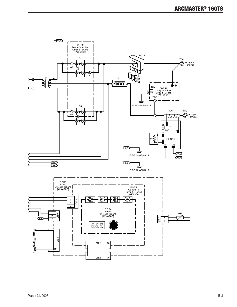 Arcmaster, 160ts | Tweco 160 TS Arcmaster User Manual | Page 53 / 60