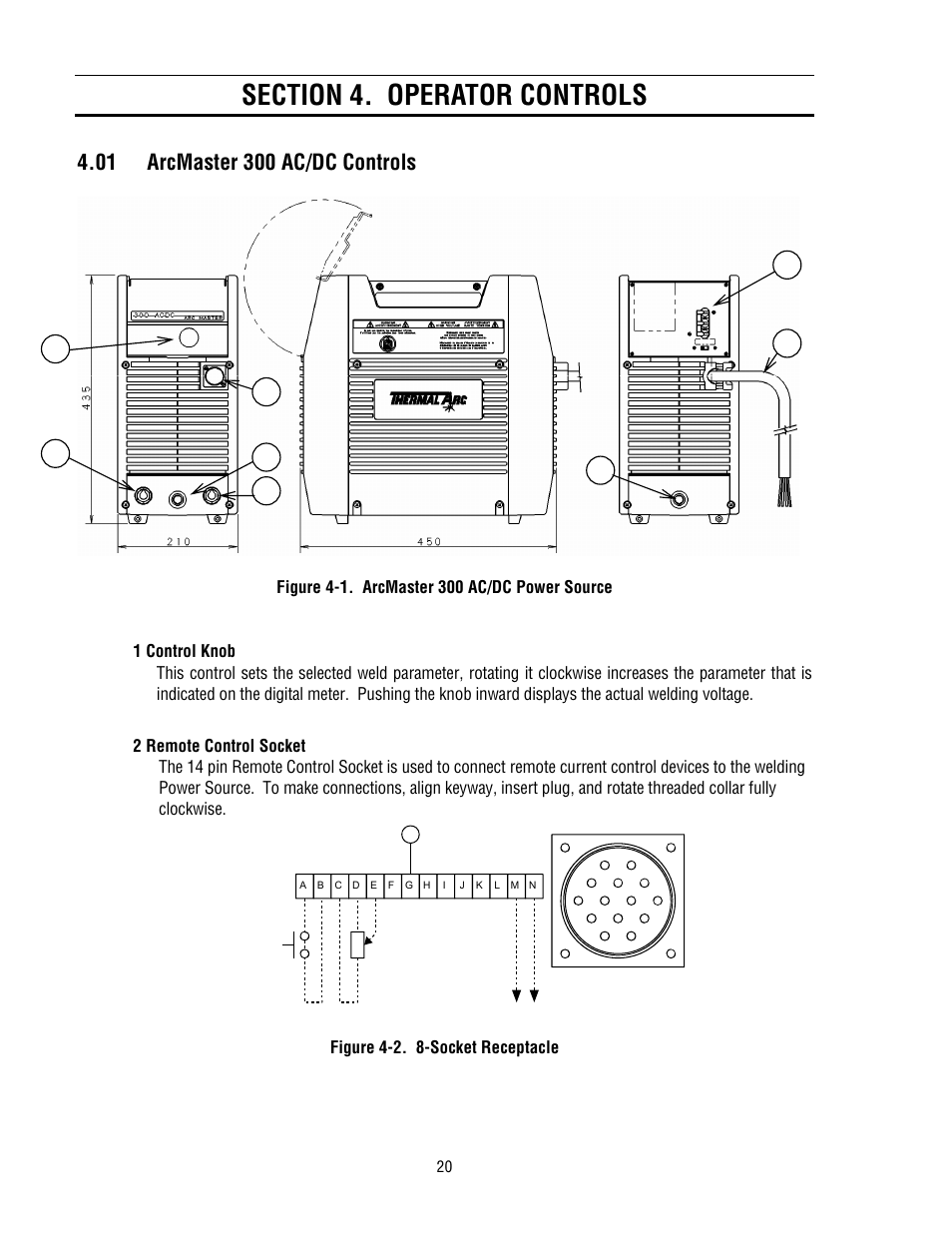 Tweco 300 ACDC Arcmaster User Manual | Page 26 / 66