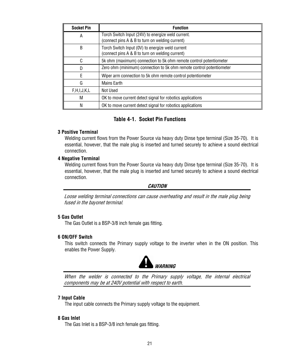 Tweco 300 ACDC Arcmaster User Manual | Page 27 / 66