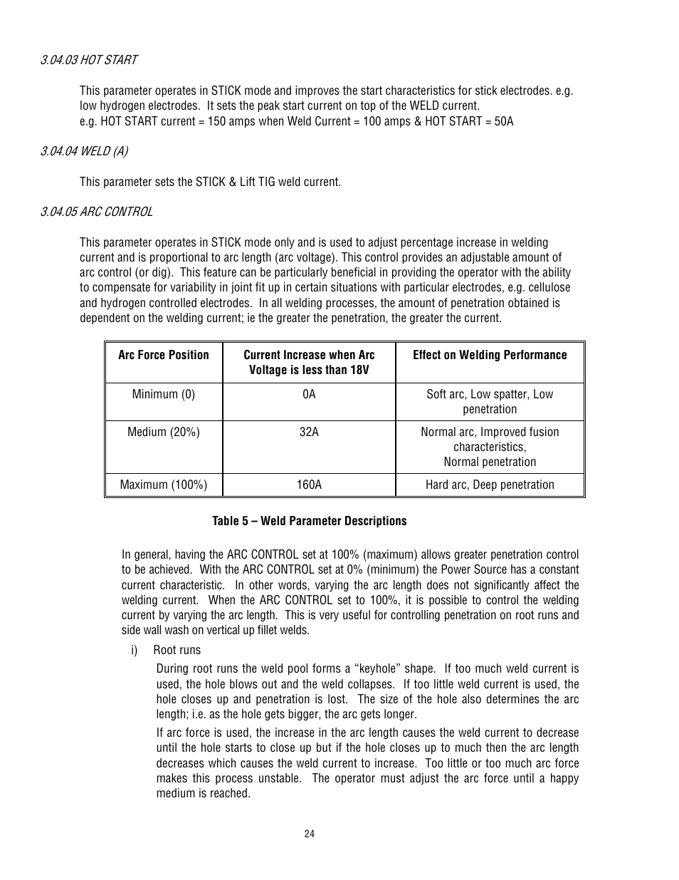 Tweco 300 MST Arcmaster User Manual | Page 30 / 66