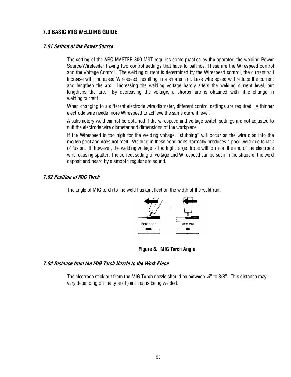 Tweco 300 MST Arcmaster User Manual | Page 41 / 66