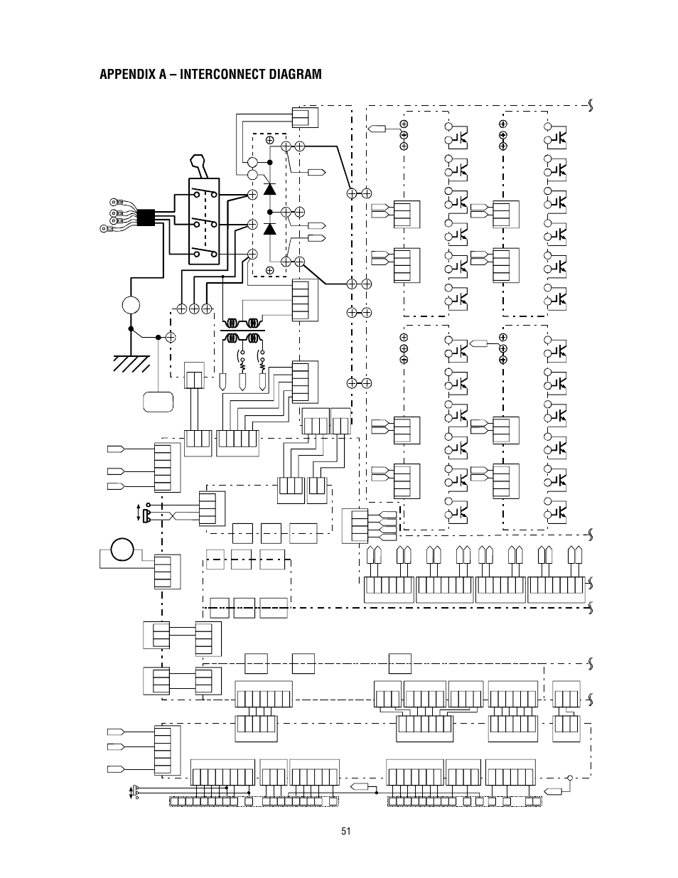 Appendix a – interconnect diagram | Tweco 300 MST Arcmaster User Manual | Page 58 / 66