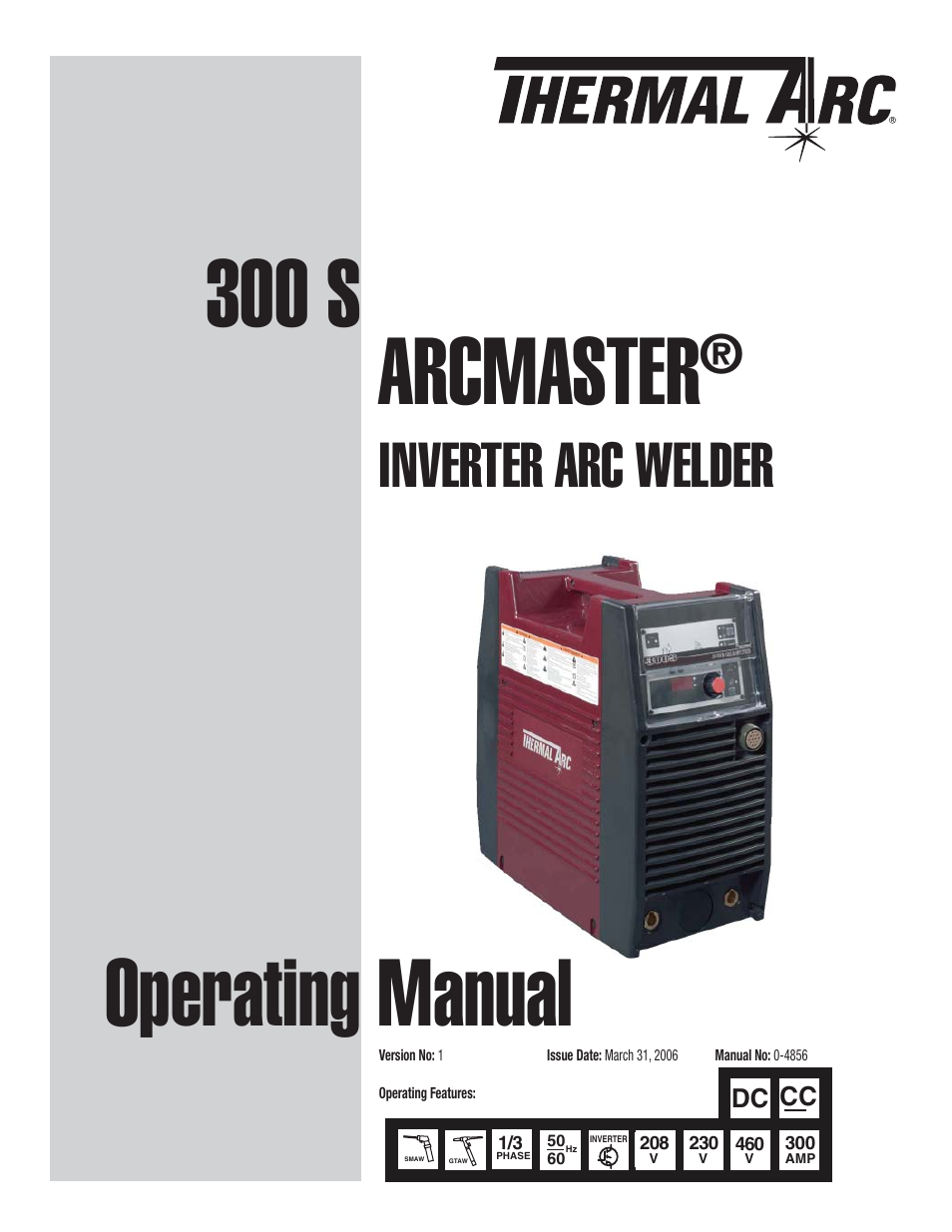 Tweco 300 S Arcmaster User Manual | 60 pages