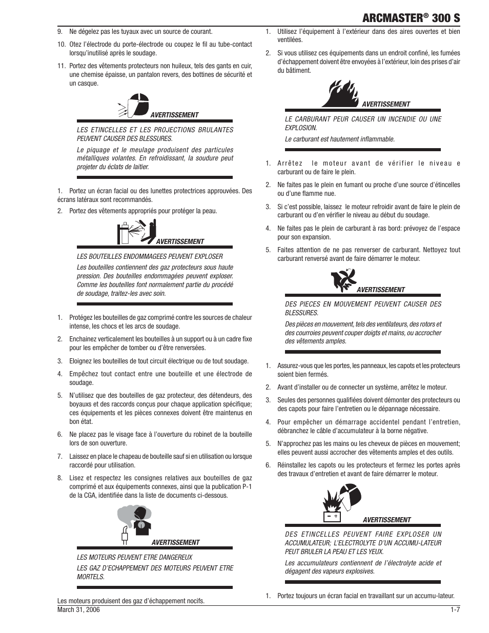 Arcmaster, 300 s | Tweco 300 S Arcmaster User Manual | Page 13 / 60