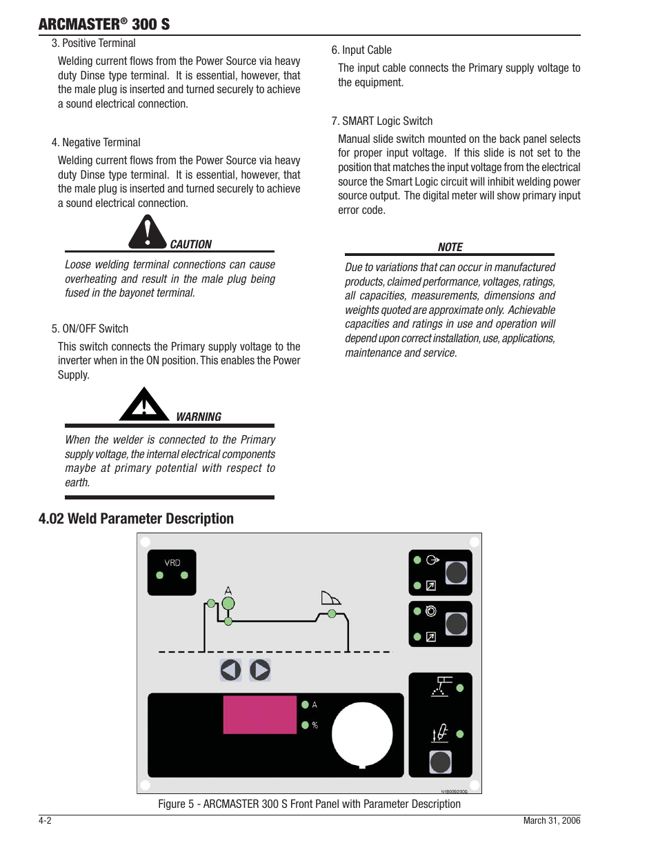 Arcmaster, 300 s | Tweco 300 S Arcmaster User Manual | Page 26 / 60