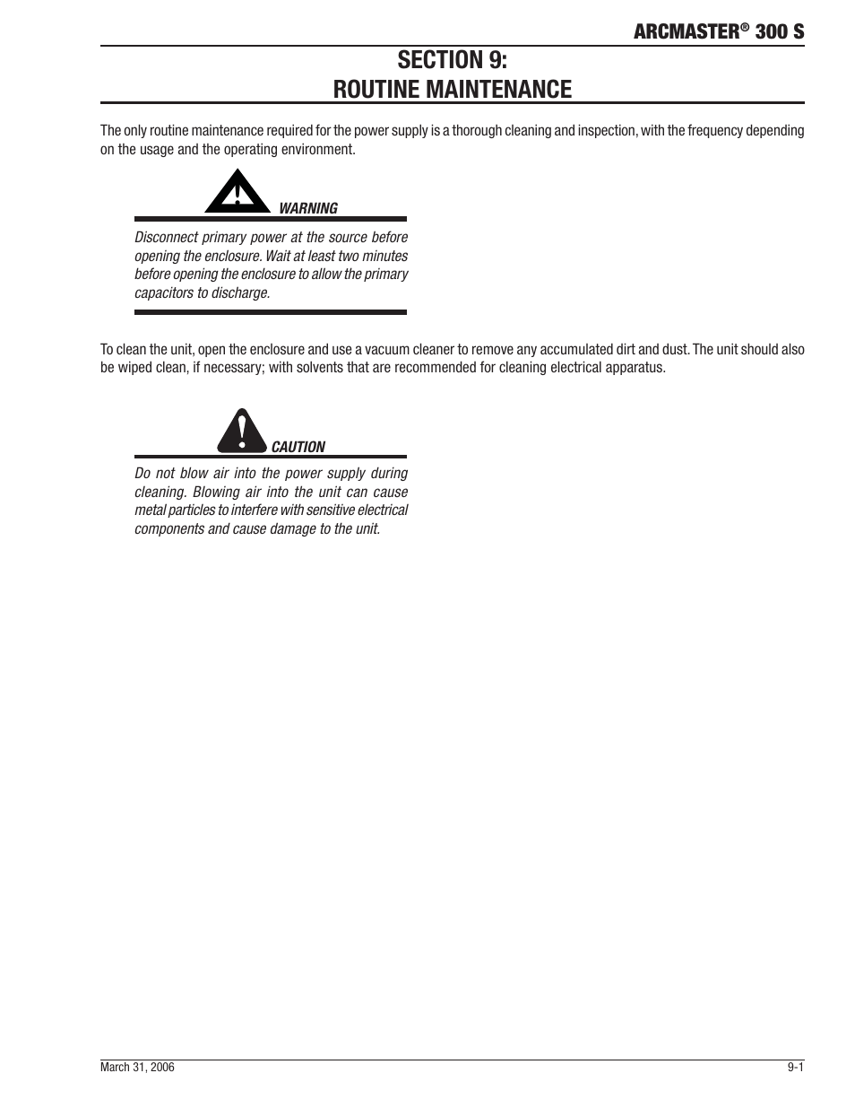 Tweco 300 S Arcmaster User Manual | Page 37 / 60