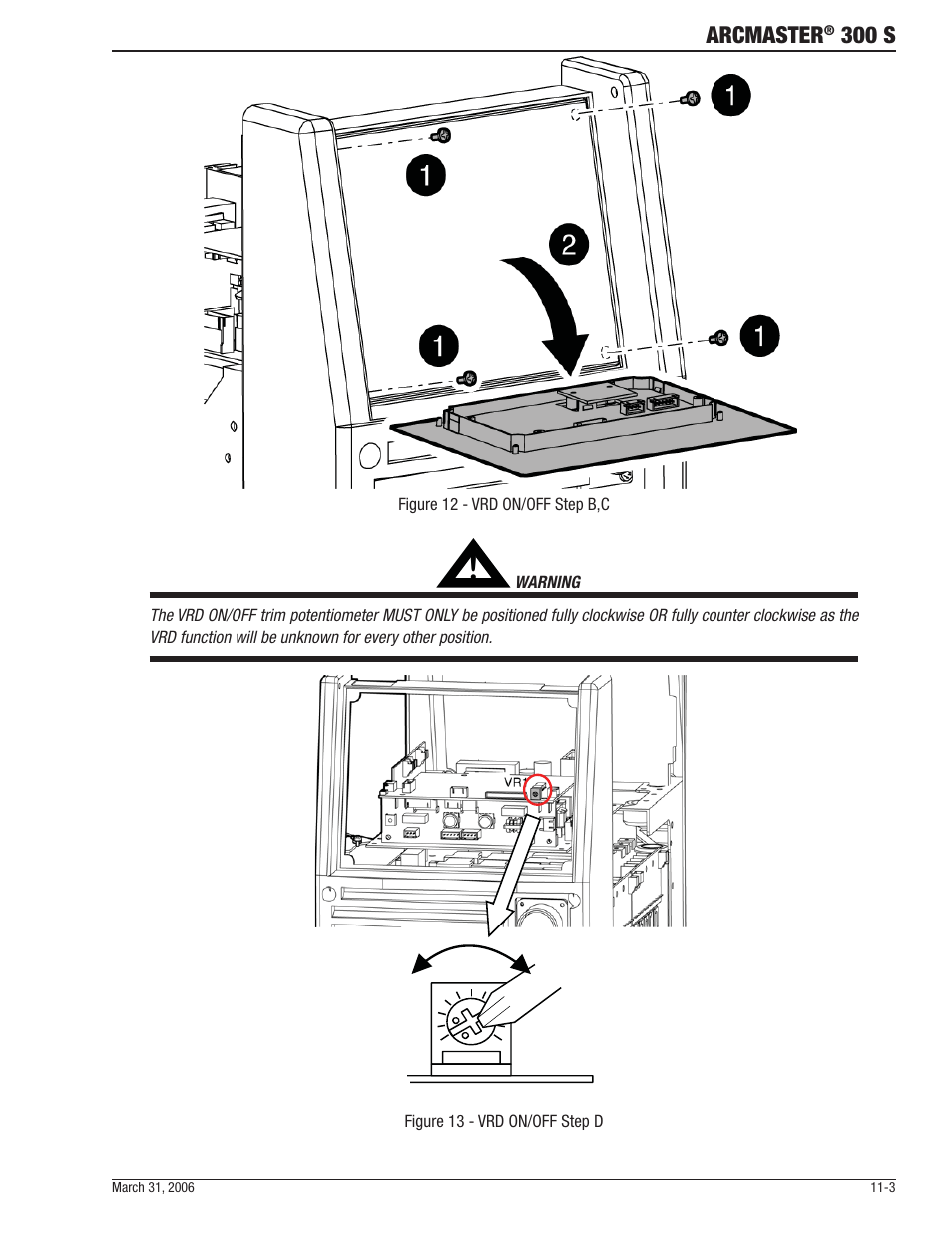 Arcmaster, 300 s | Tweco 300 S Arcmaster User Manual | Page 45 / 60