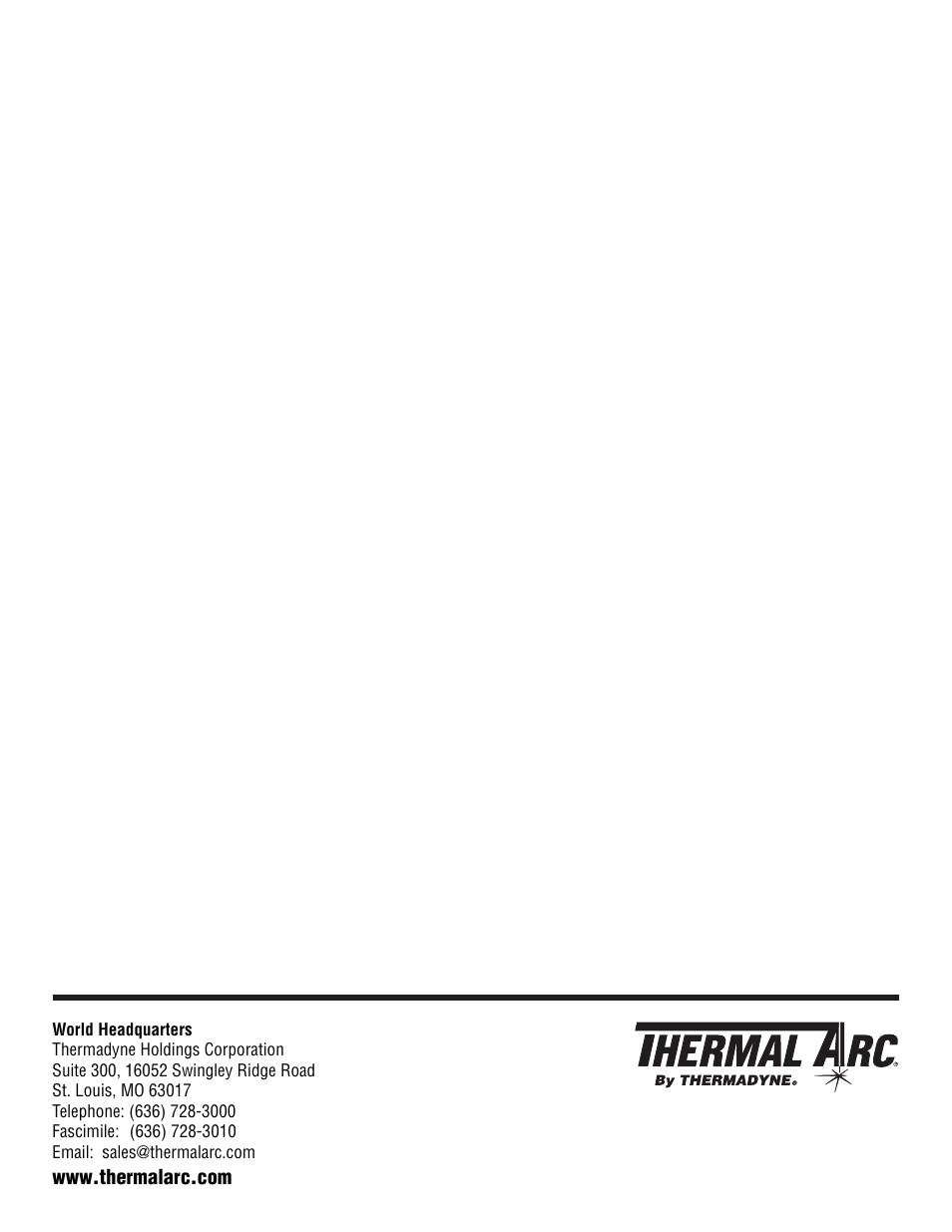Tweco 300 TS Arcmaster(Feb2006) User Manual | Page 66 / 66