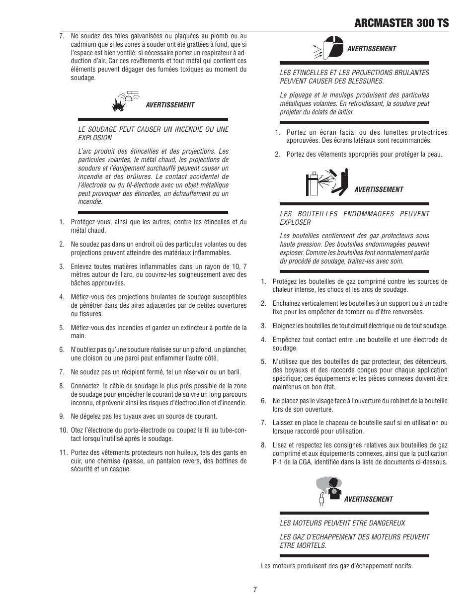 Arcmaster 300 ts | Tweco 300 TS Arcmaster(April2006) User Manual | Page 13 / 66
