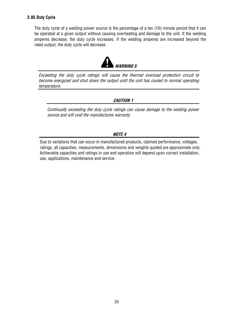 Tweco 300 TS Arcmaster(April2006) User Manual | Page 26 / 66