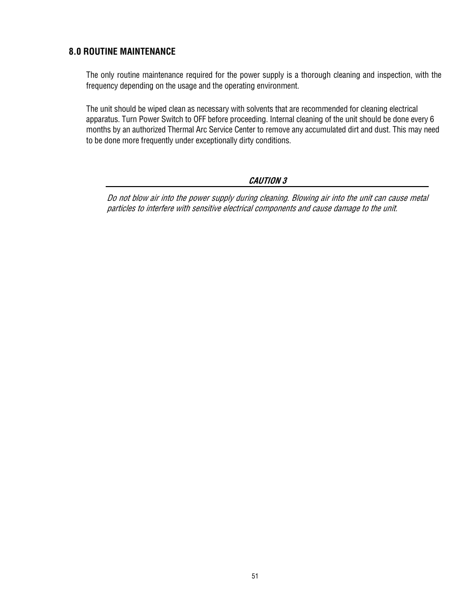 Tweco 400 MSTP Arcmaster User Manual | Page 57 / 78