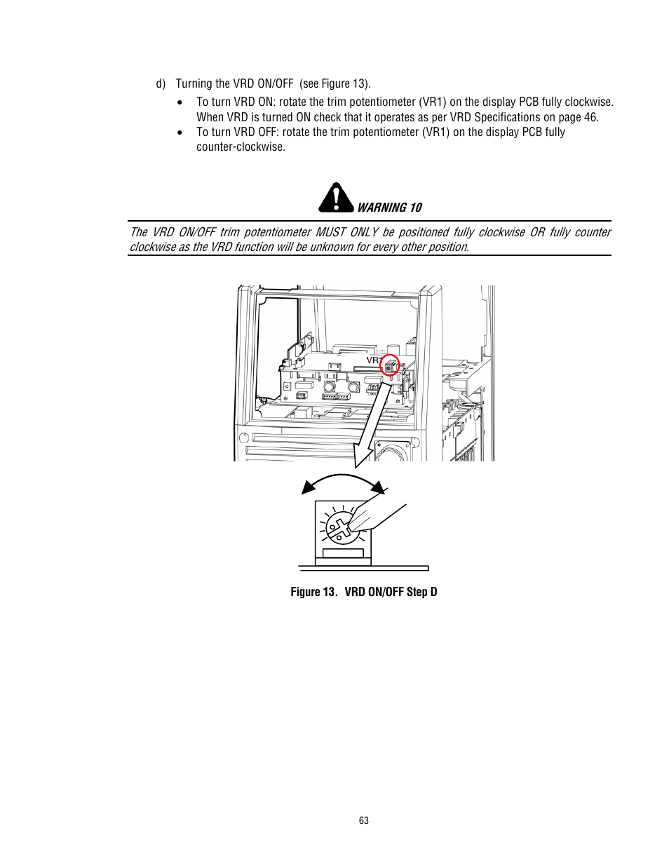 Tweco 400 MSTP Arcmaster User Manual | Page 69 / 78