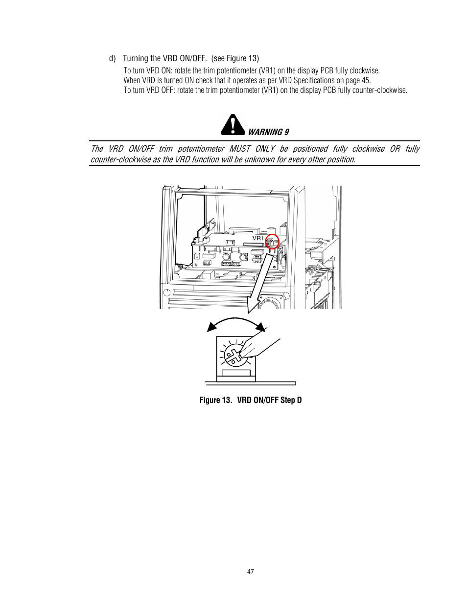 Tweco 400 TS Arcmaster User Manual | Page 54 / 66