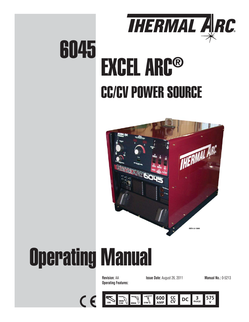 Tweco 6045 Excel Arc User Manual | 48 pages