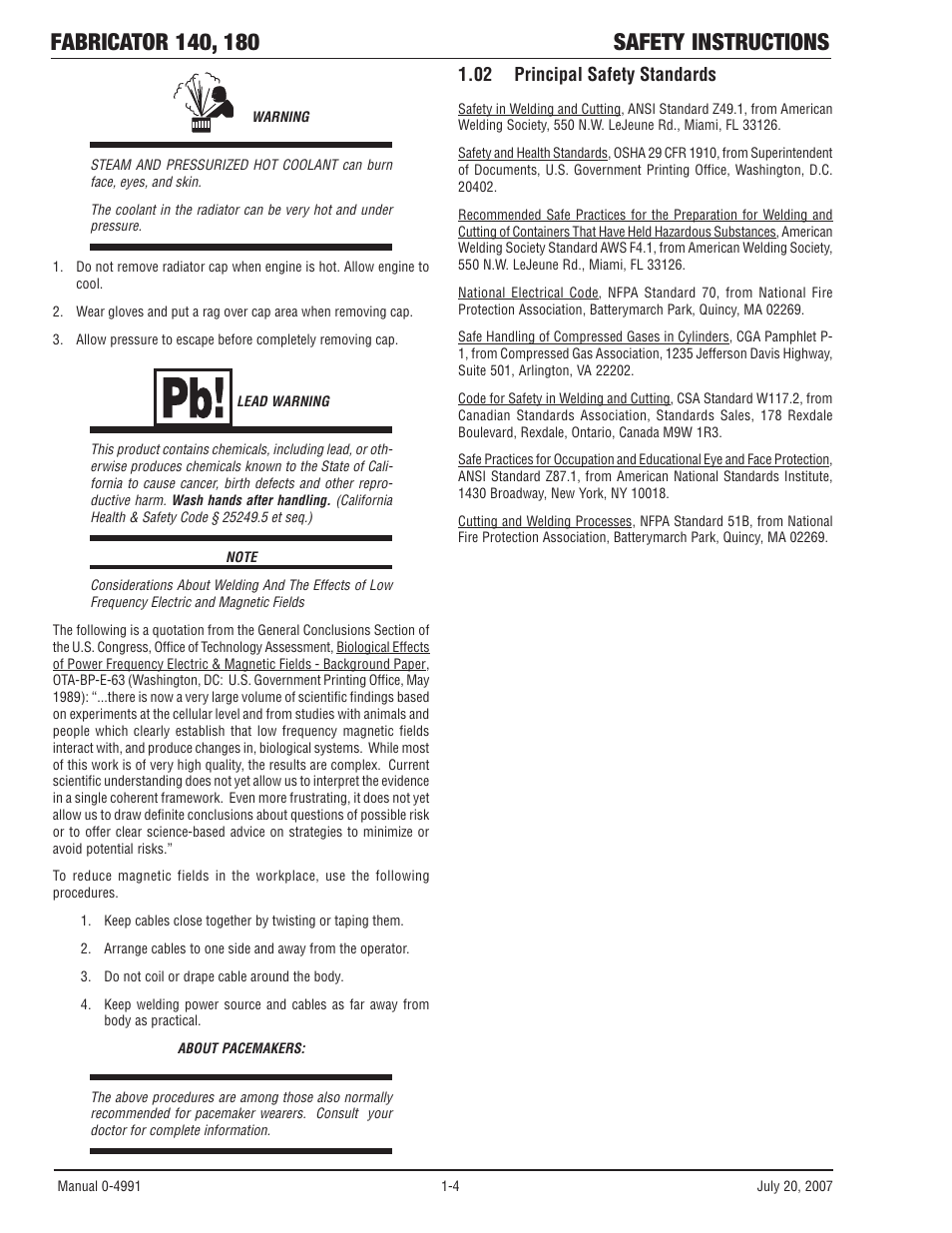 Tweco 180 Portable MIG User Manual | Page 10 / 68