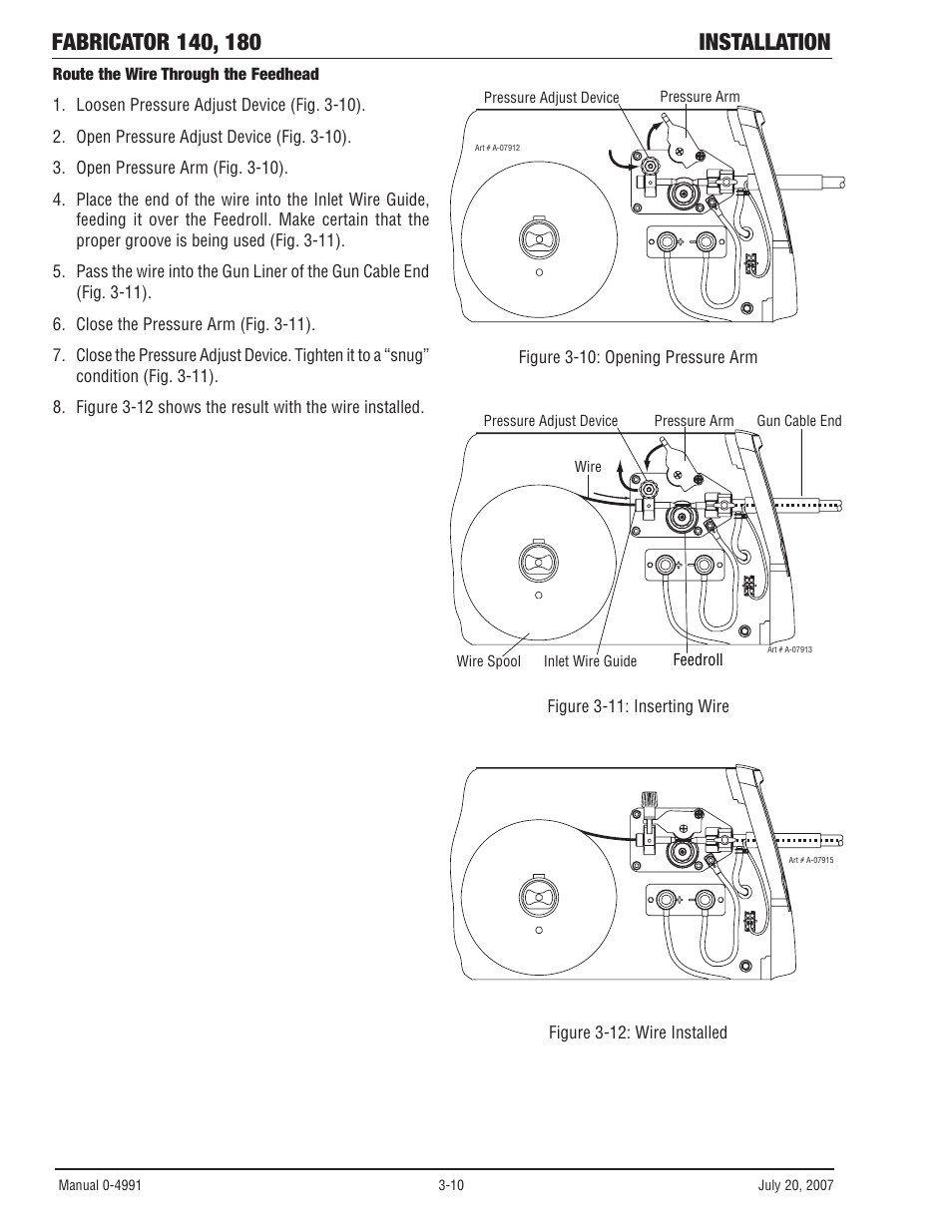 Tweco 180 Portable MIG User Manual | Page 34 / 68