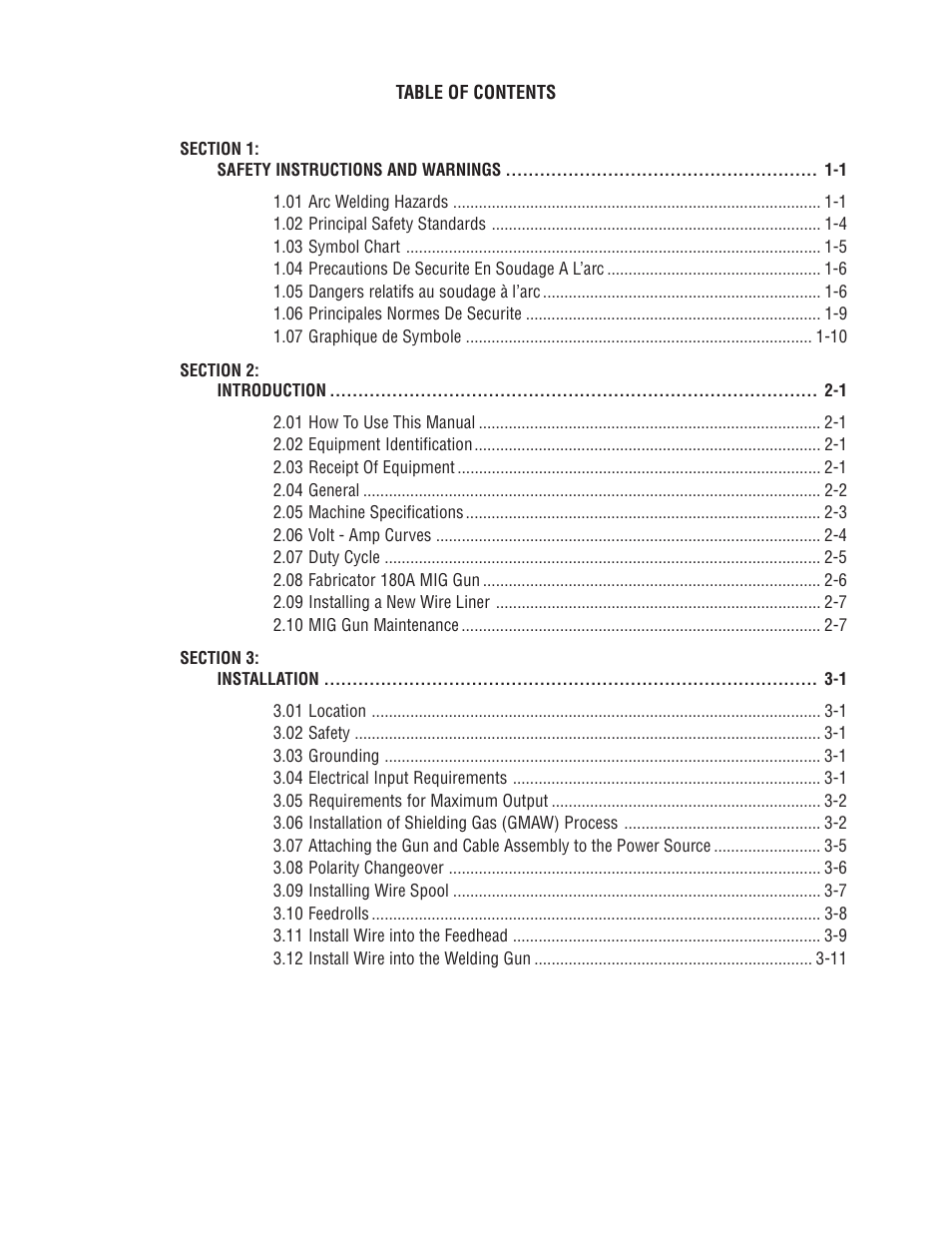 Tweco 180 Portable MIG User Manual | Page 4 / 68