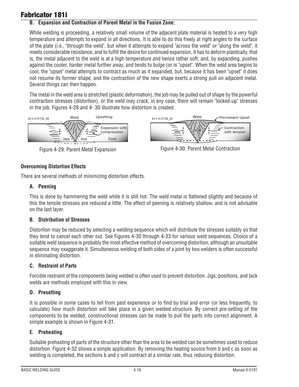 Fabricator 181i | Tweco 181i Thermal Arc Fabricator User Manual | Page 74 / 96