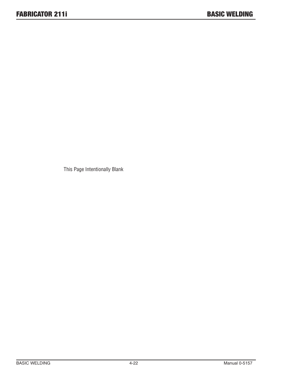 Fabricator 211i basic welding | Tweco 211i Thermal Arc Fabricator User Manual | Page 82 / 96
