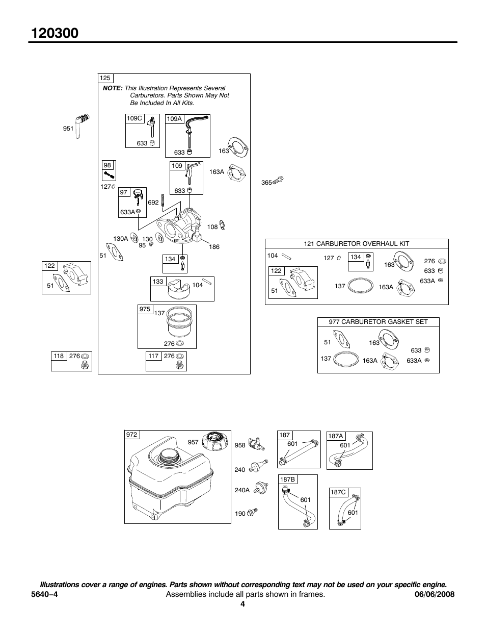 Briggs & Stratton 120300 User Manual | Page 4 / 13