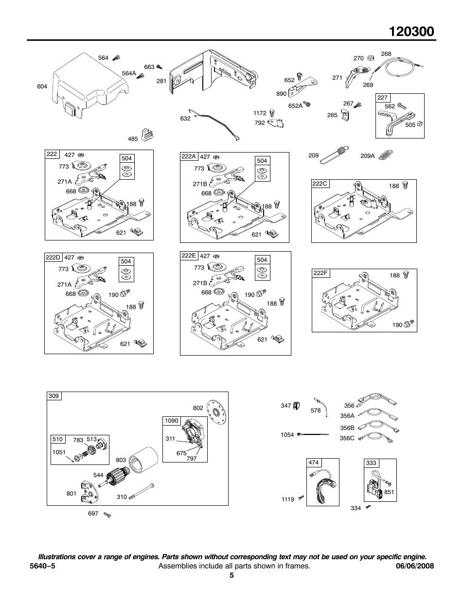 Briggs & Stratton 120300 User Manual | Page 5 / 13