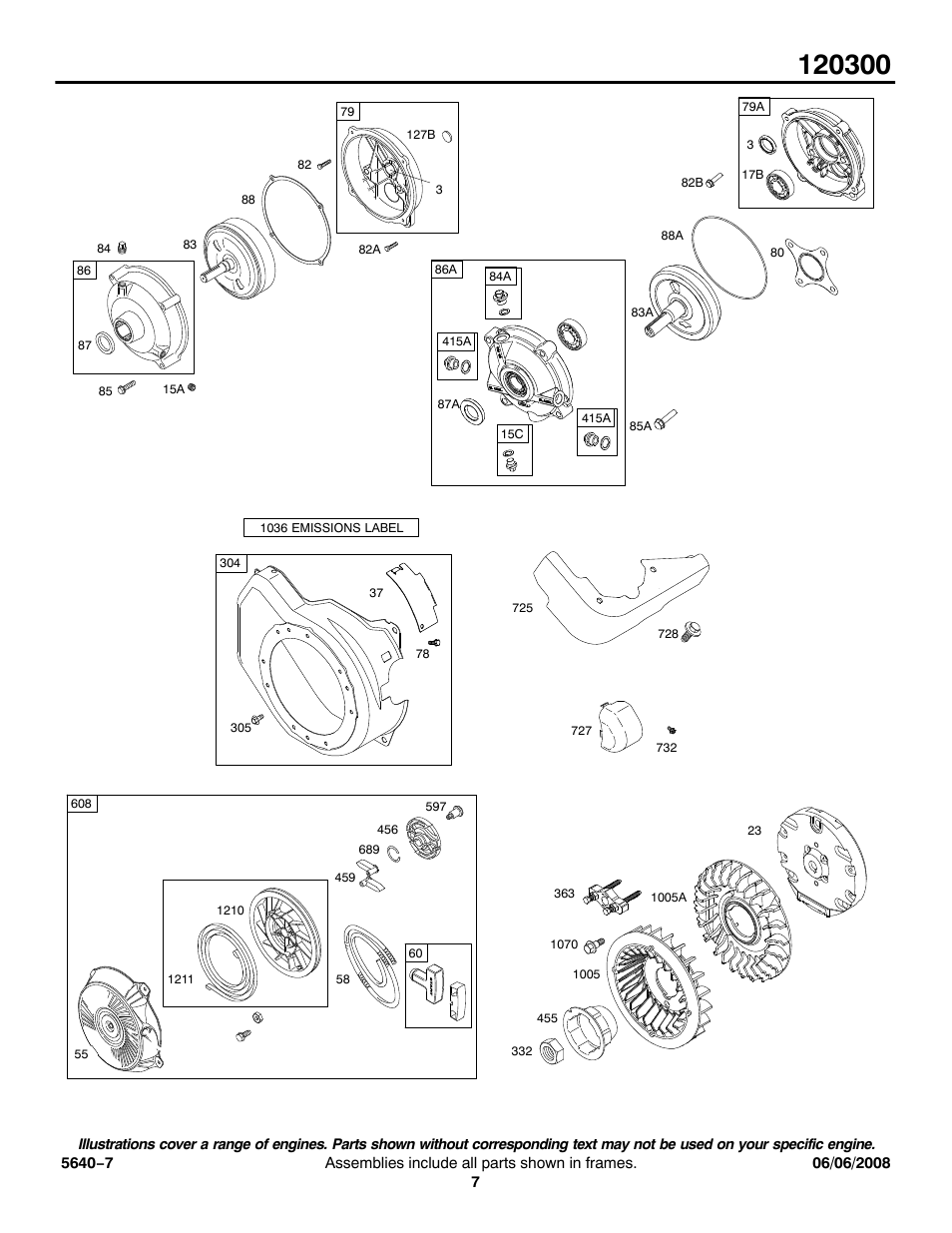 Briggs & Stratton 120300 User Manual | Page 7 / 13