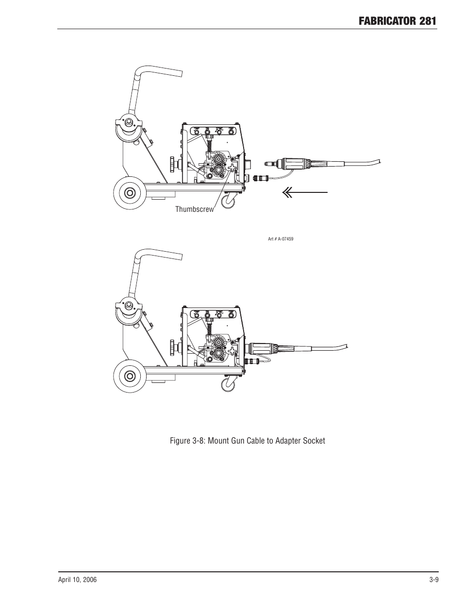 Fabricator 281 | Tweco 281 Thermal Arc Fabricator User Manual | Page 31 / 76