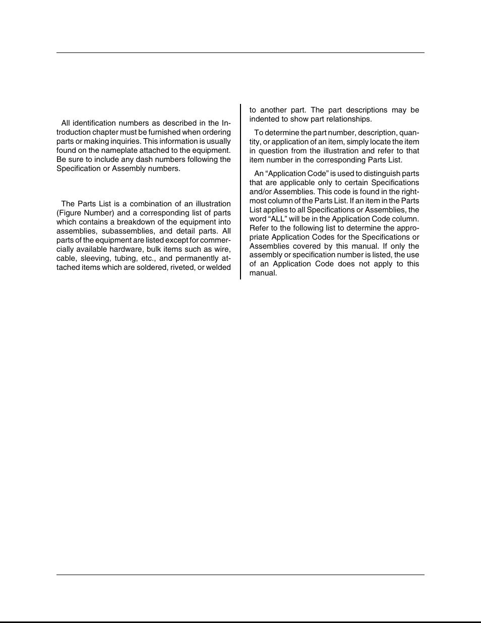 Parts list, Equipment identification, How to use this parts list | Tweco 2460 Heavy Duty CC CV Control Wire Feeder User Manual | Page 19 / 58