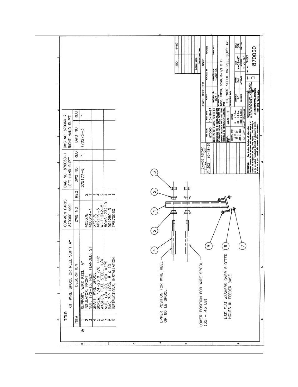 Tweco 2460 Heavy Duty CC CV Control Wire Feeder User Manual | Page 51 / 58