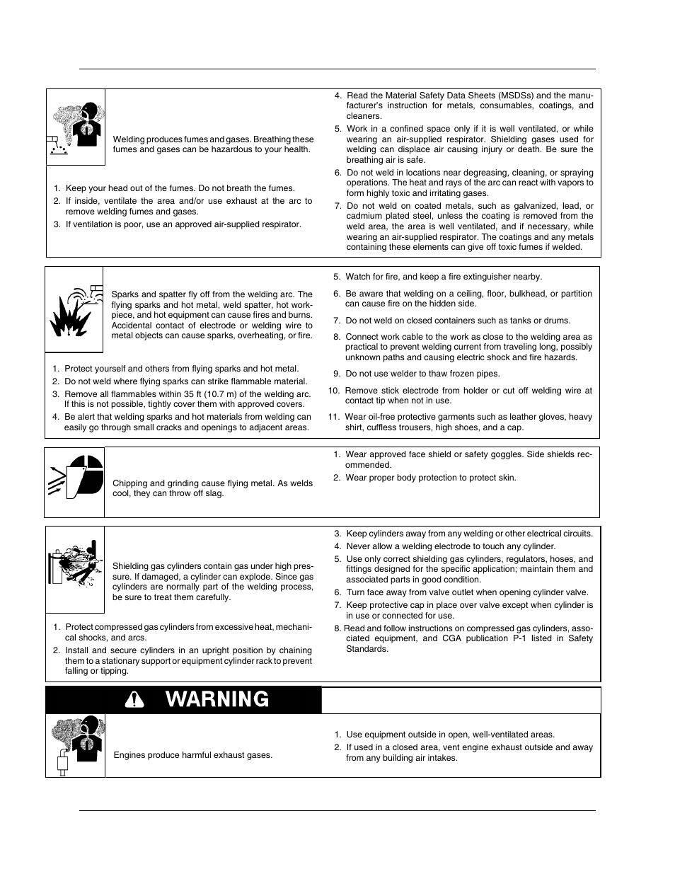 Tweco 2460 Heavy Duty CC CV Control Wire Feeder User Manual | Page 6 / 58