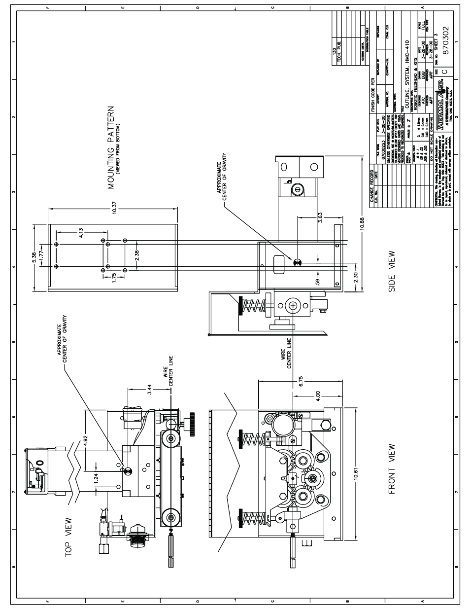 Tweco HMC-410 Robotic Interface Kit User Manual | Page 30 / 30