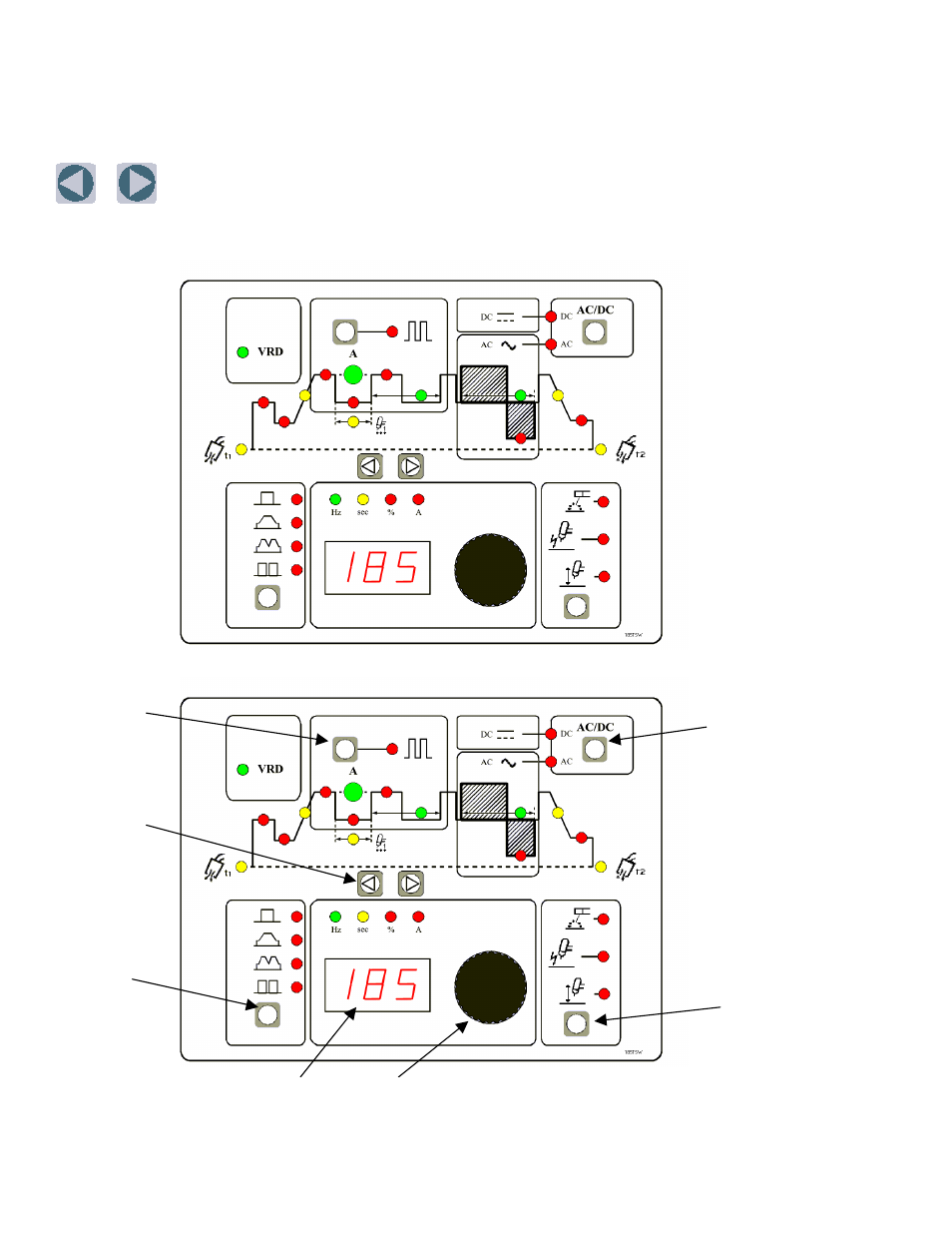 0 sequence of operation | Tweco 185TSW DC CC User Manual | Page 32 / 59